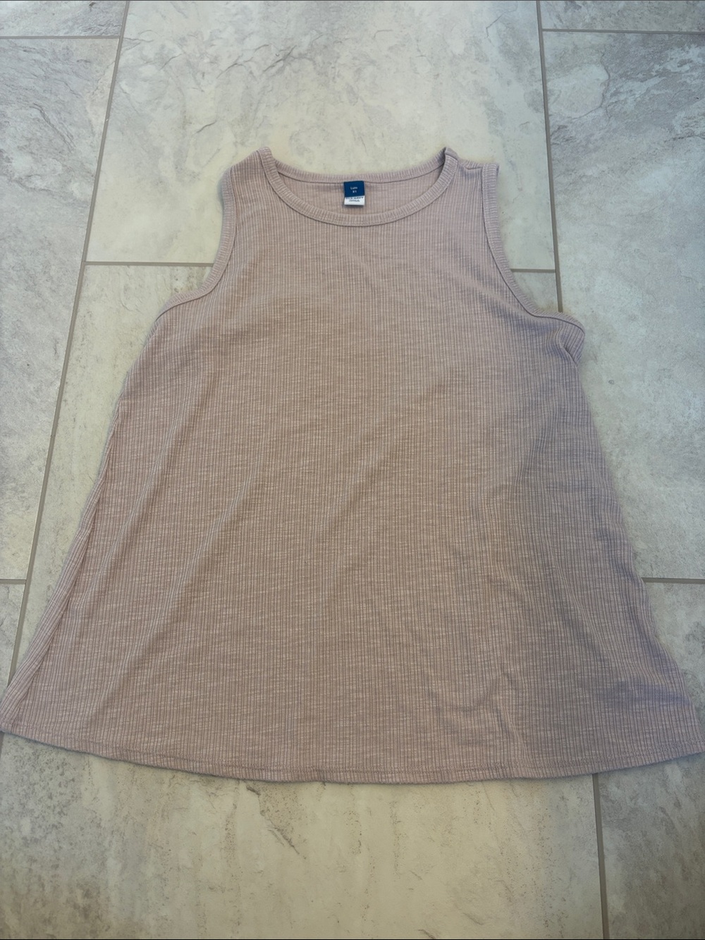 Old Navy Ribbed Tank Top - Dusty Mauve